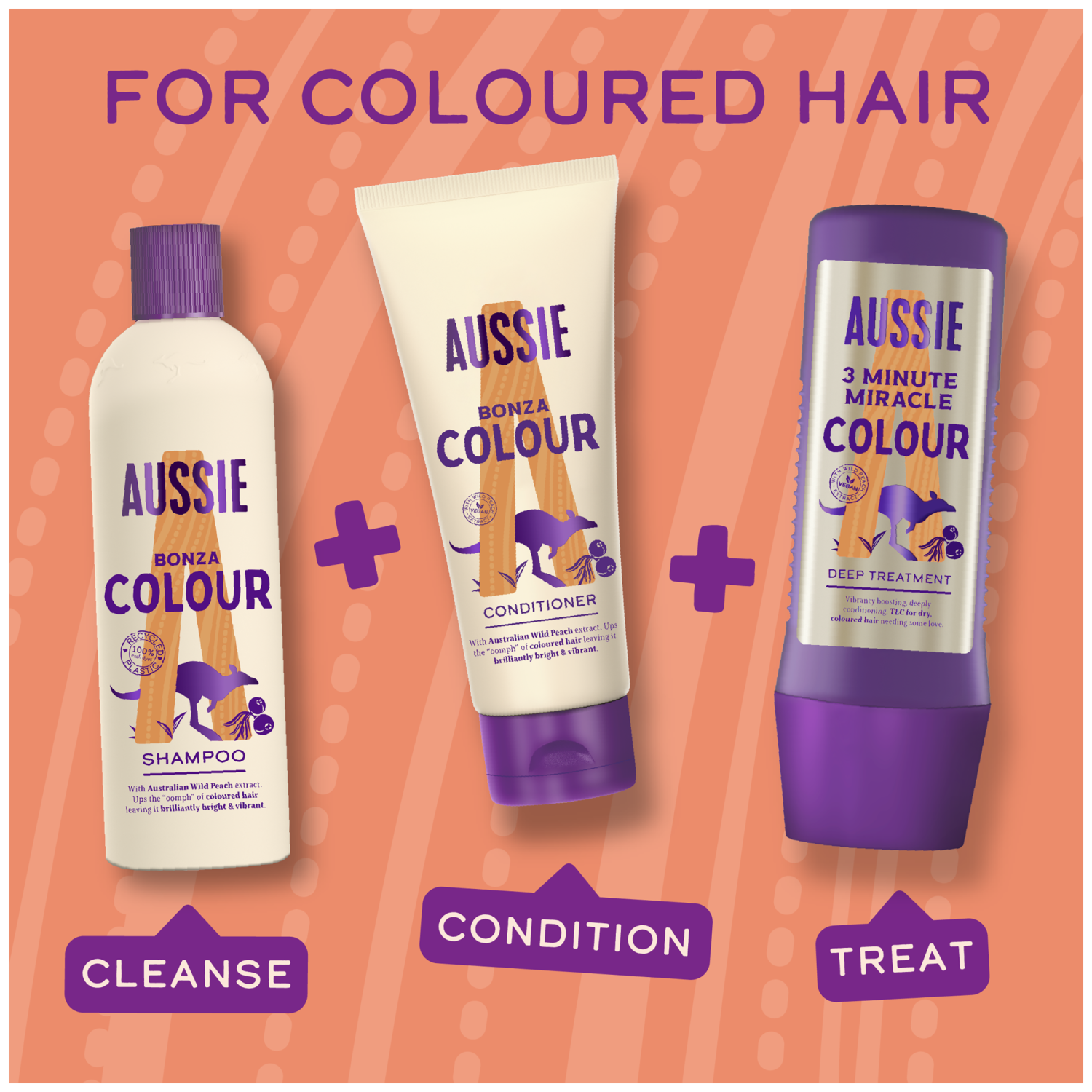 Aussie Shampoo 300ml Colour Mate
