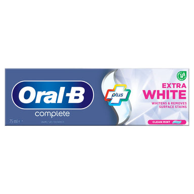 Oral B T/Paste Complete Extra White 75ML - Intamarque - Wholesale 5410076926046