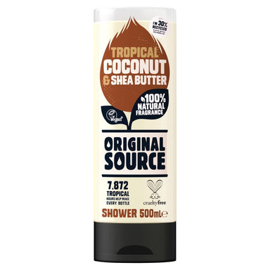 Original Source XL Shower Gel Coconut & Shea Butter 500ml - Intamarque 5900998006556