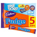 Cadbury Fudge 5pk 110.5g - Intamarque 7622201436001