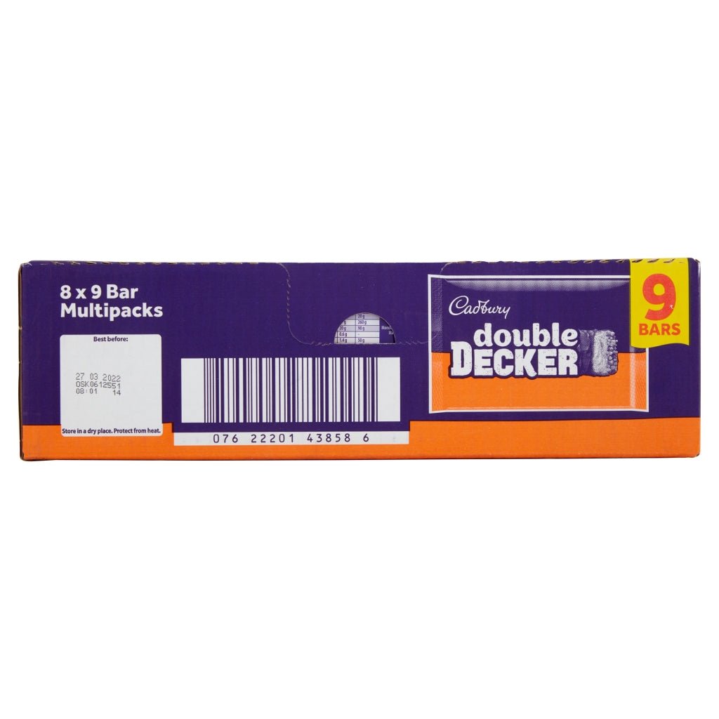 Cadbury Double Decker 9Pk 335.7g - Intamarque - Wholesale 7622201438609
