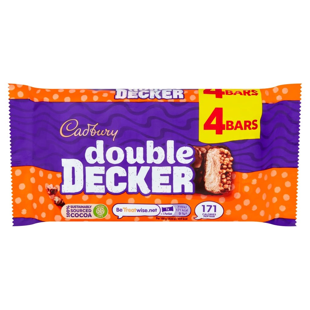 Cadbury 4 Pack 149.2g Double Decker - Intamarque - Wholesale 7622201438630