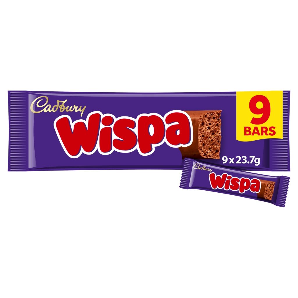 Cadbury Wispa 9Pk 213.3g - Intamarque - Wholesale 7622201461171