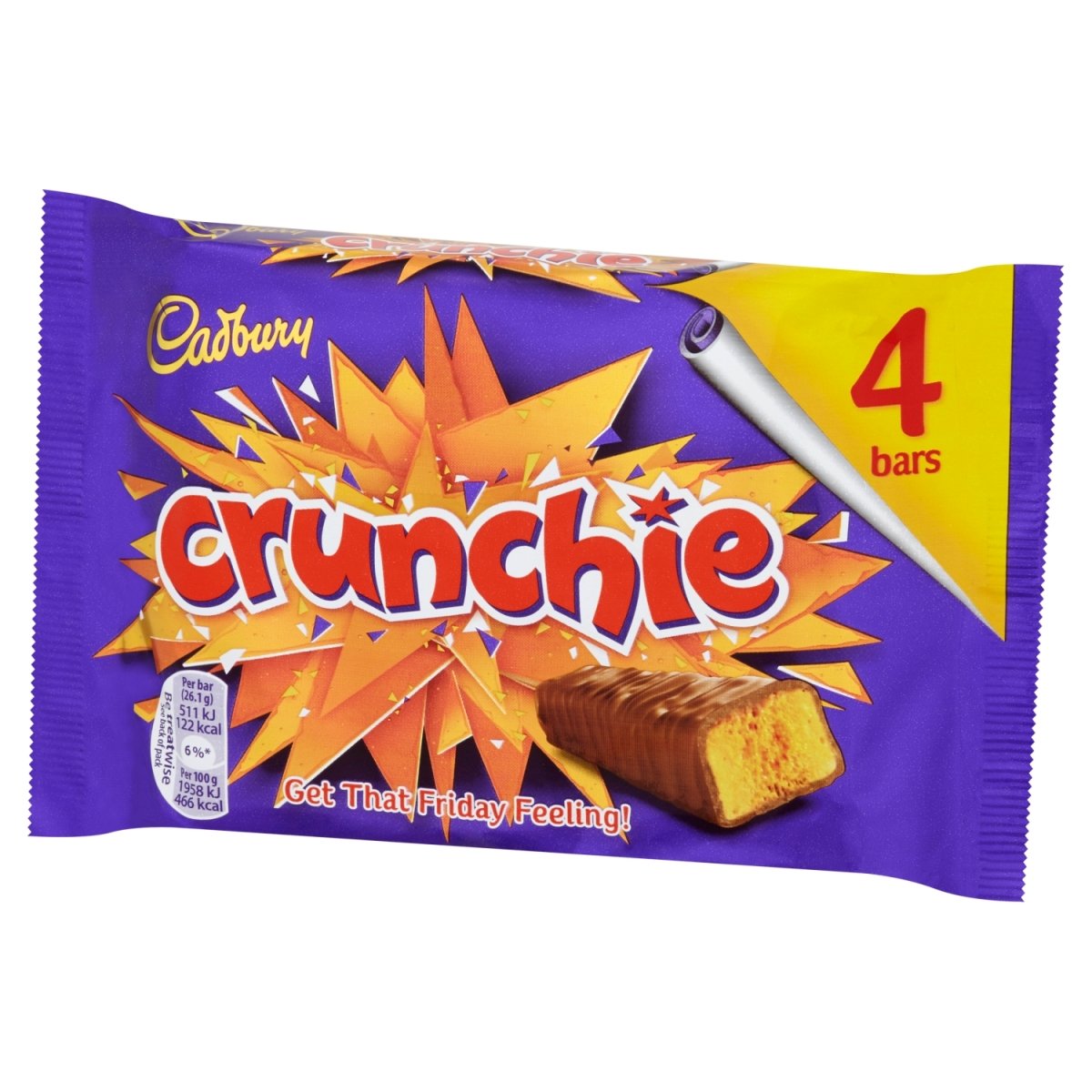 Cadbury Crunchie Snacksize 4pk - Intamarque 7622210989505