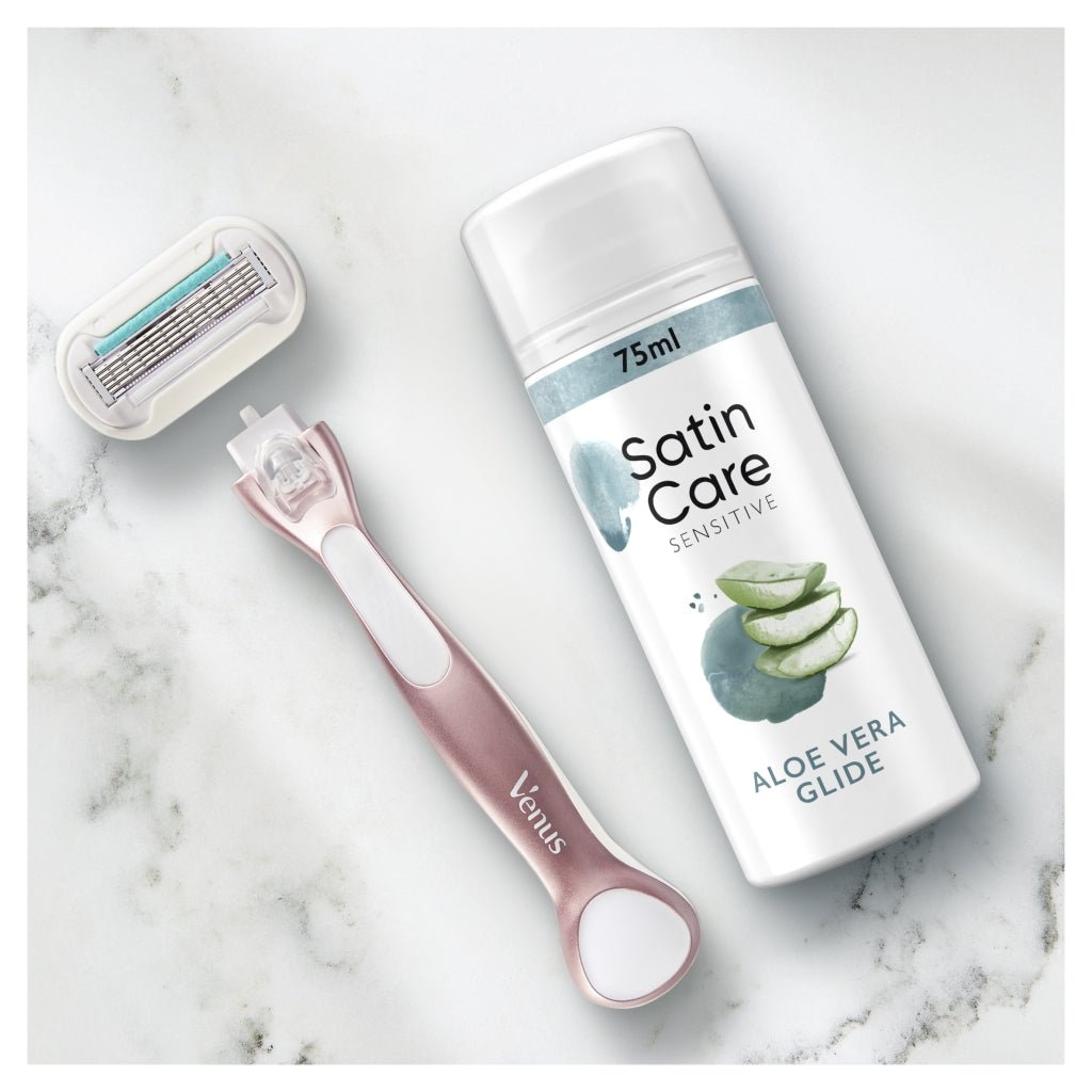 Gillette Satin Care Shave Gel 75ml Sensitive - Intamarque - Wholesale 7702018015252