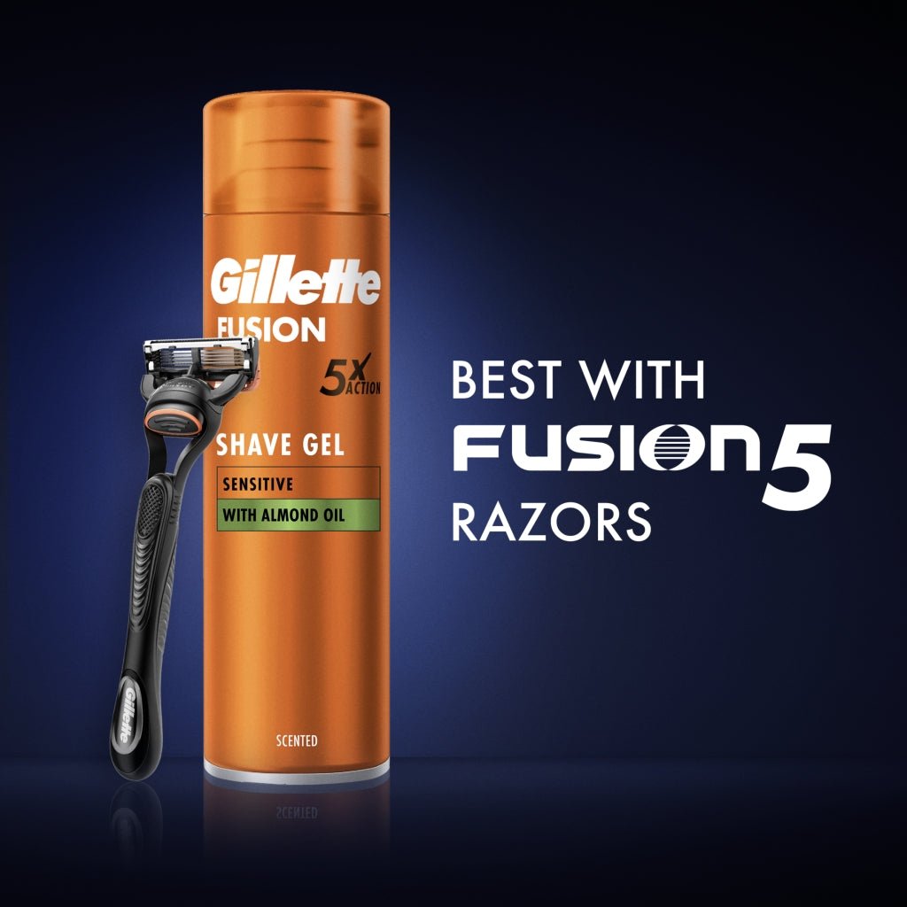 Gillette Fusion Sensitive Shave Gel - Intamarque - Wholesale 7702018464852