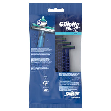 Gillette Blue II Plus Disposable Razor - Intamarque - Wholesale 7702018466993