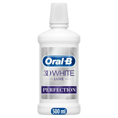 Oral B 3D White Luxe Perfection Mouthwash 500ml - Intamarque 8001090540751