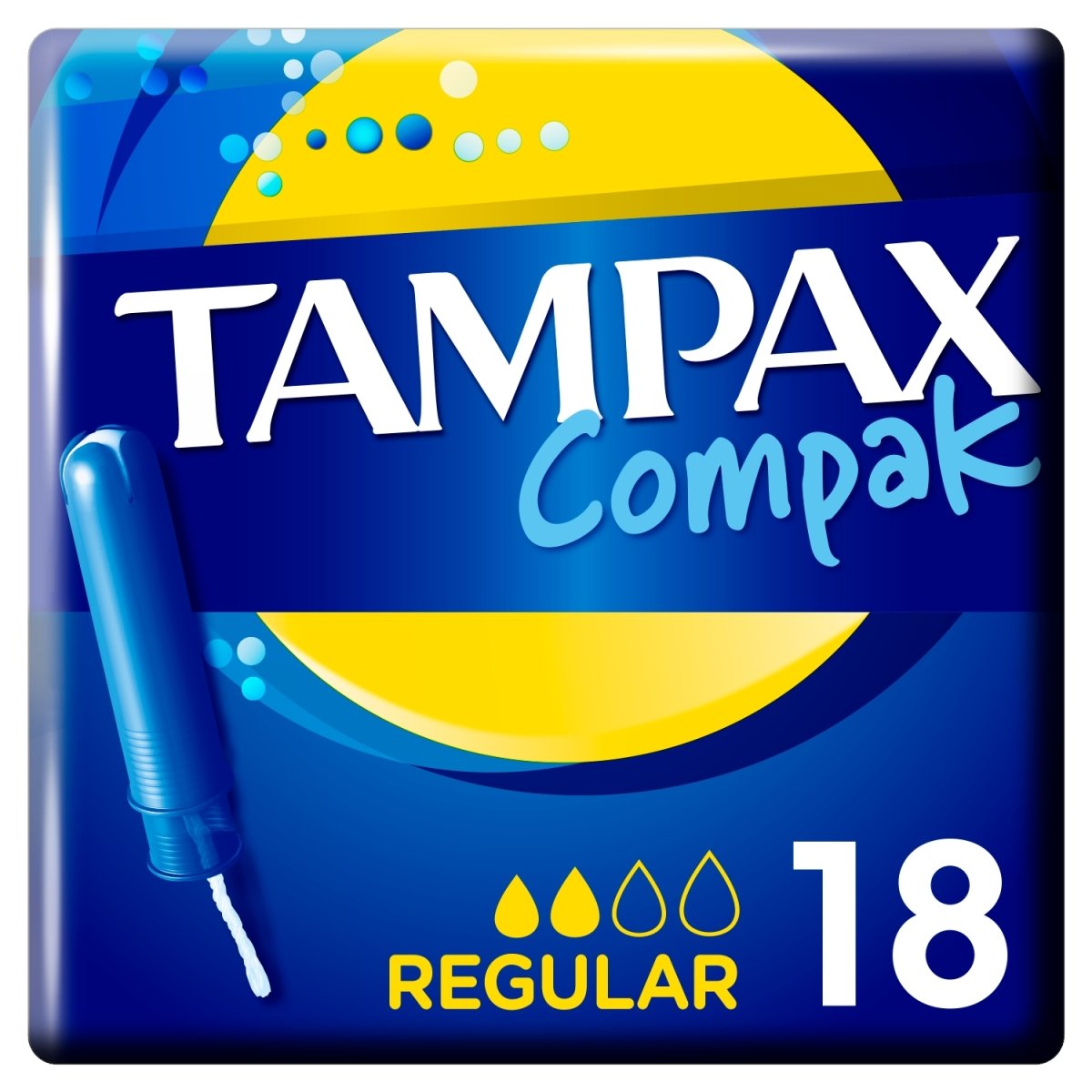 Tampax Compak Regular Tampons - Intamarque 8001090705600