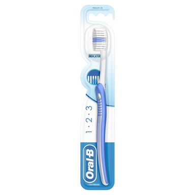 Oral B 123 Indicator Plus 35 Toothbrush - Intamarque 8001841032504