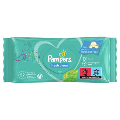 Pampers Fresh Clean Baby Wipes - Intamarque 8001841041360