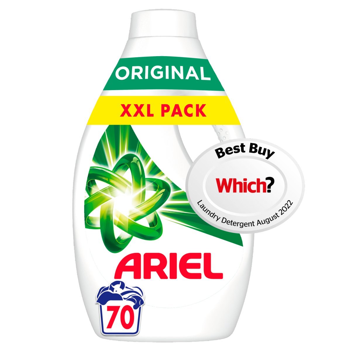 Ariel Washing Liquid Original 2.45L 70 Washes