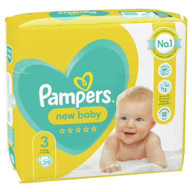 Pampers New Baby Taped Size 3 Carry Pack 29s - Intamarque - Wholesale 8001841859156