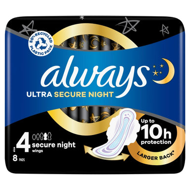 Always Ultra Secure Night 8s - Intamarque 8006540588505