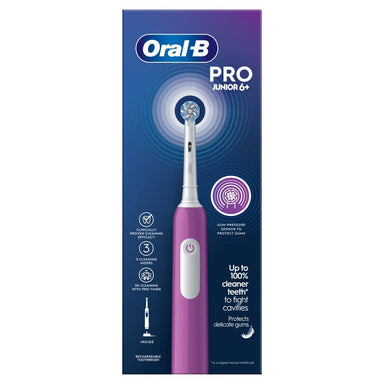 Oral B Pro Junior 6+ Purple - Intamarque - Wholesale 8006540742846