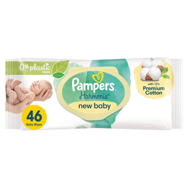 Pampers Harmonie Aqua 46s Baby Wipes - Intamarque - Wholesale 8006540815885