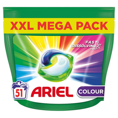 Ariel Colour All-in-1 Pods 51 Wash - Intamarque - Wholesale 8006540899663