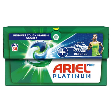 Ariel Platinum+ Febreze Pods 34s Extra Odour Defence - Intamarque - Wholesale 8006540899748