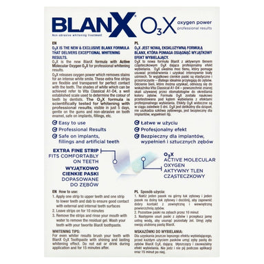 Blanx 03X Whitening Strips - Intamarque - Wholesale 8017331065624