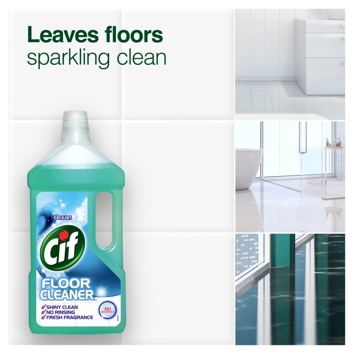 Cif Floor Cleaner 950ml Ocean - Intamarque 8710847994159