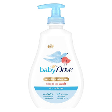 Dove Baby Head-Toe Wash Rich Moisture- Export - Intamarque - Wholesale 8710908657467