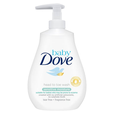 Dove Baby Head-Toe Wash Sensitive Moisture- Export - Intamarque - Wholesale 8710908657535