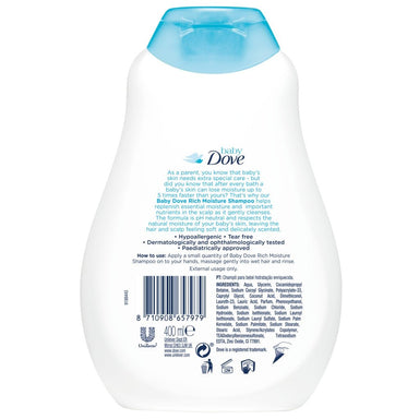 Dove Baby Shampoo Rich Moisture - Export - Intamarque - Wholesale 8710908657979