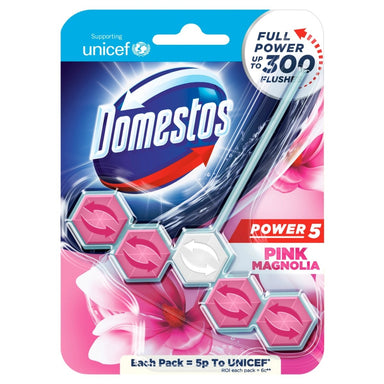Domestos Rimblock Power 5 Pink - Intamarque - Wholesale 8710908879258