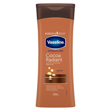 Vaseline 400ml Lotion Cocoa Radiant - Export - Intamarque 8712561483162