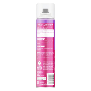 VO5 Hairspray 400ml Extra Firm Hold - Intamarque - Wholesale 8717163643921