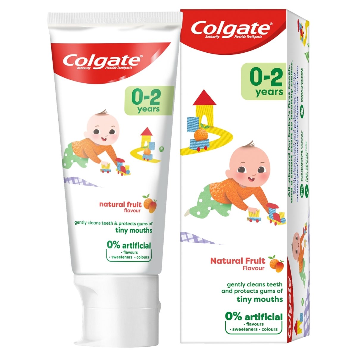 Colgate Toothpaste Kids Mild Fruit 0-2 Years - Intamarque 8718951265516