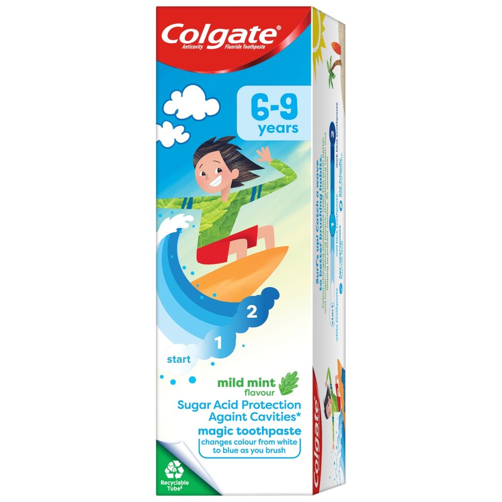 Colgate Toothpaste 50ml Kids Mild Mint 6+ Years - Intamarque - Wholesale 8718951265837