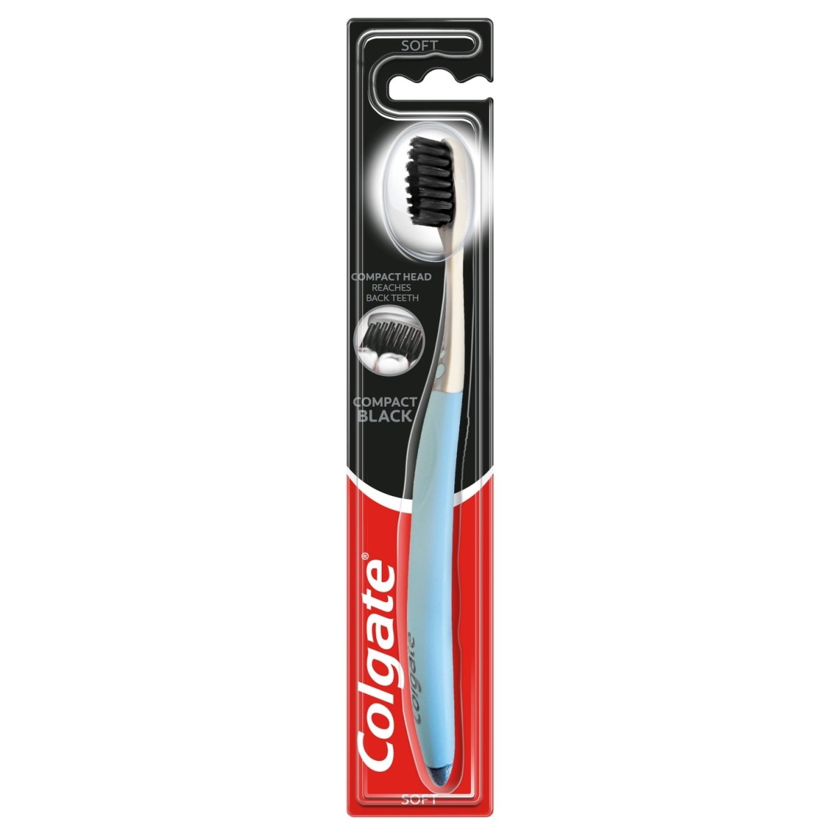 Colgate Toothbrush Compact Black - Intamarque 8718951361270