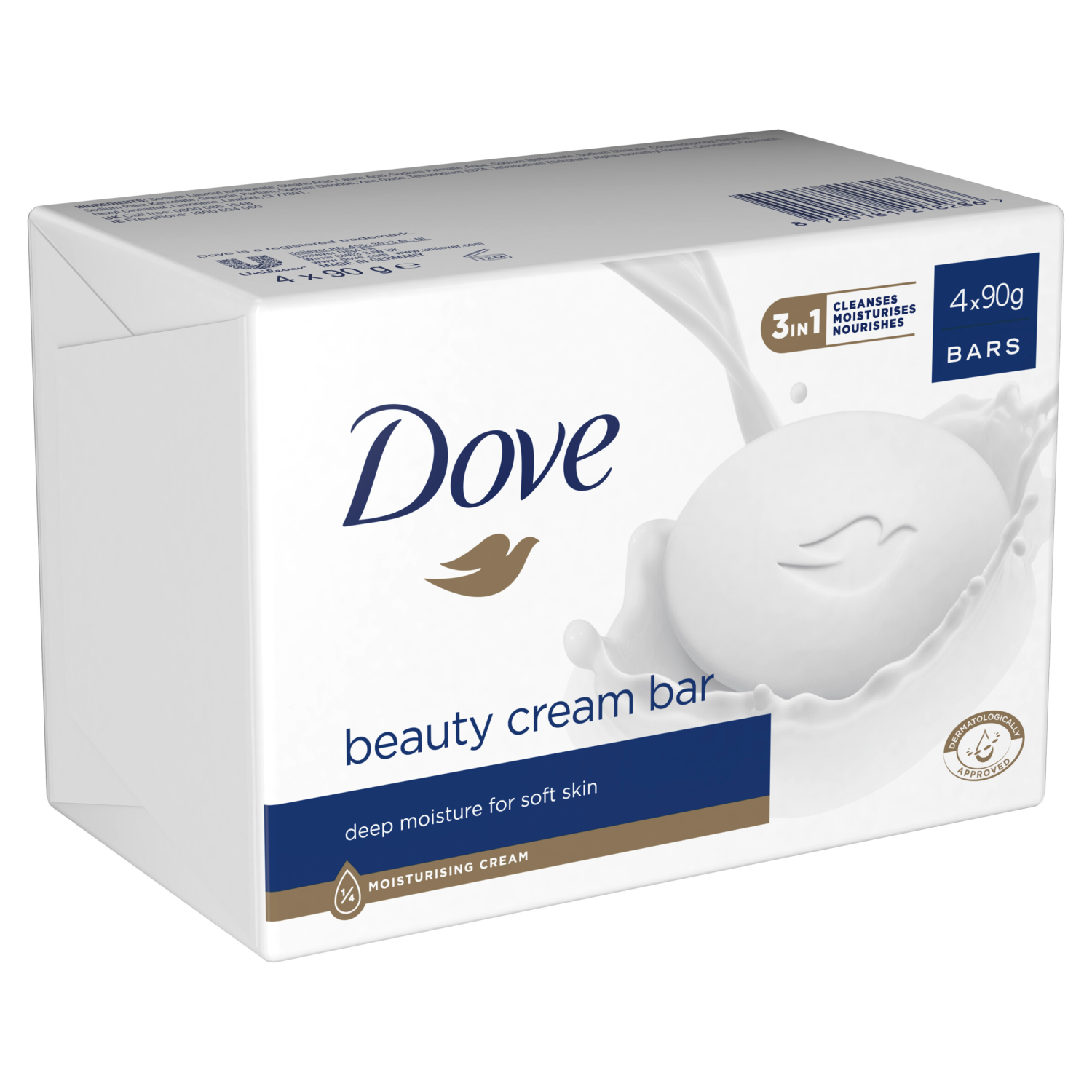 Dove Soap Original 4pk 90g - UK Pack