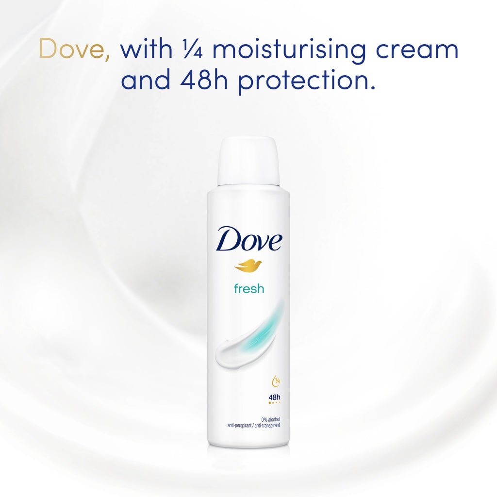 Dove Women Antiperspirant 48hr Deodorant 200ml Fresh - Intamarque - Wholesale 8720181287855