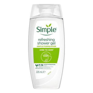 Simple Shower Gel 225ml Refreshing - Intamarque - Wholesale 8720181336195