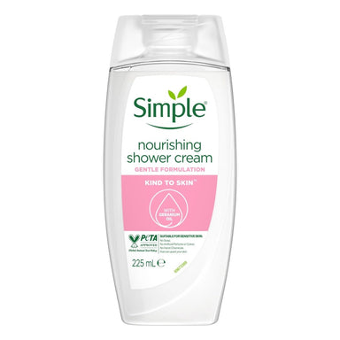 Simple Shower Gel 225ml Nourishing - Intamarque - Wholesale 8720181336201