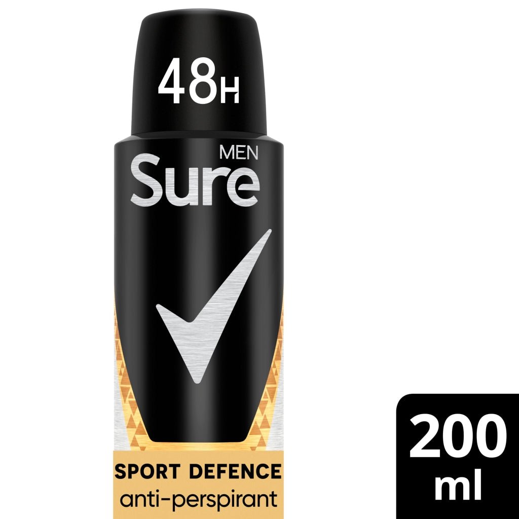 Sure Men Anti Perspirant Aerosol 200ml Sport Defence - Intamarque - Wholesale 8720181339431