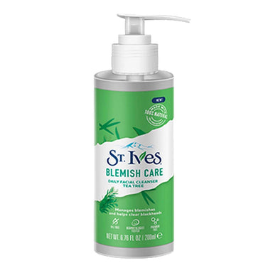 St. Ives 200ml Face Cleanser Blemish Care Tea Tree - Intamarque - Wholesale 8801619051832
