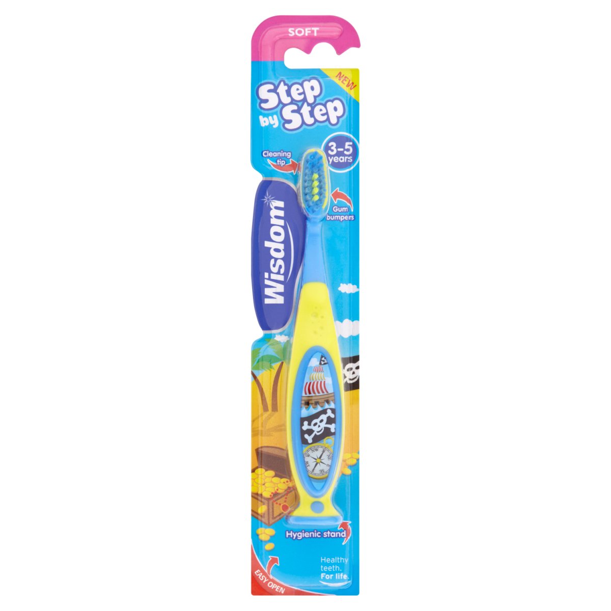 Wisdom Toothbrush Step by Step 3-5 - Intamarque - Wholesale